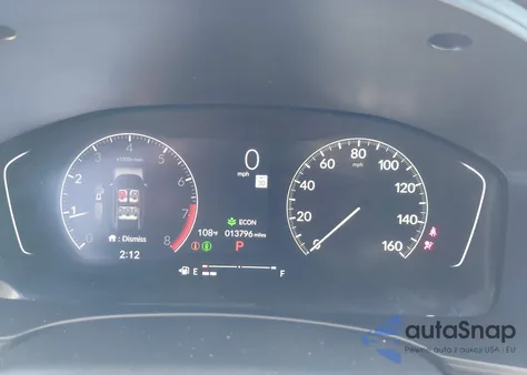 2024 Honda Civic Sport z USA, uszkodzony, nr VIN 19XFL2H82RE014316